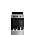 Плита Beko FCS47007S, электрическая, 3 конфорки, 54 л, стеклокерамика, серебристая