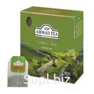 Чай AHMAD (Ахмад) «Green Tea», зеленый, 100 пакетиков по 2 г, 478i-08