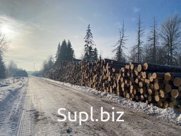 Бревна сосновые для распиловки и строгания Диаметр от 12 до 18 см