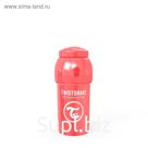 Антиколиковая бутылочка для кормления Twistshake, цвет жемчужный красный, 180 мл