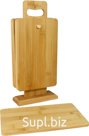 Cutting boards on a stand, 6 pcs. Size: 220x140 mm