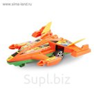 Заводная игрушка «Космо-самолёт», на верёвочке