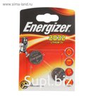 Батарейка литиевая Energizer, CR2032-2BL, 3В, блистер, 2 шт.