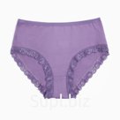 Трусы женские цвет тёмно-фиолетовый, размер 52-54