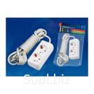 Удлинитель Uniel S-GCD2-3  серии Стандарт, с/з, 2 гн., шнур 3 м