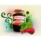 Земляника, протертая с сахаром