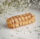 Эклер с шоколадным кремом (5 шт в упак). Вес 85 гр.