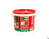 Краска акриловая Parade W2 влагопрочная белая матовая 2,5л