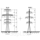 Промежуточные опоры для ЛЭП 1.8x14x2020 мм П35 Типовой проект 11520тм-т.1