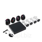 Комплект видеонаблюдения Falcon Eye FE-104MHD KIT "Дача" SMART, 4 уличные камеры, без HDD