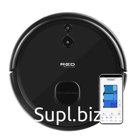 Робот-пылесос RED Solution RV-RL6000S, 35 Вт, сухая/влажная уборка, 0.3/0.3 л, чёрный