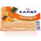 Продукт творожный "Творожок" термизированнй фруктовый с наполнителем «Тропические фрукты» 9% 100 гр.