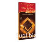АПРИОРИ 100г Горький шоколад с апельсином и лепестками миндаля КМ