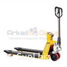 Hydraulic trolley (ROXLA) with BFC 2500 PDP weights (2500 kg, 1150x560 mm) Smart