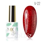Гель-лак. V-22. Красный самоцвет MIO Nails