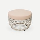 Пуф Lotus (без упаковки) Доминикана, RAL 1013, Jamaica beige