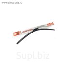 Щетка стеклоочистителя бескаркасная SKYWAY, 60 см, 24", универсальный адаптер, 1 шт