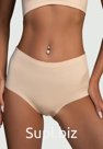Трусы слипы бесшовные Модель 3 Бежевые