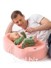 Mattress cocoon for the newborn dolce bambino ELITE Plus with the function of delicate vibration massage. Powdery color. Article: cocoon.13.06.