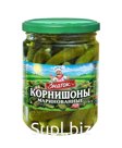 Огурцы корнишоны маринованные 3-6 см.(Вьетнам/ Россия) 350 гр.