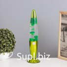 Светильник «Ракета» 1×30 Вт Е14-R=39 (воск) зеленый 8×8×34 см