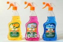 Cleaning and washing glass