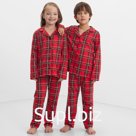 Пижама детская KAFTAN "Клетка" размер 30 (98-104 см)