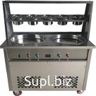 Фризер для жареного мороженого Foodatlas KCB-2Y (контейнеры, стол для топпингов)