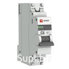 Выключатель автоматический модульный 1п C 6А 6кА ВА 47-63 DC PROxima EKF mcb4763-DC-1-06C-pro
