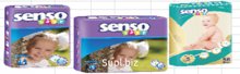 Детские подгузники "Senso Baby" (сегмент "средний") junior В5 (11-25 кг) 44 шт/уп 5 уп/уп.м.
