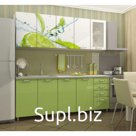 Кухонный гарнитур Лайм 2 м корпус ЛДСП\фасад ЛМДФ \ вес 150 кг