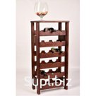 WOODEN SHELF FOR WINE BOTTLE, 95*48*28 CM with top
