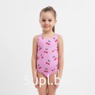 Купальник детский KAFTAN "Cherry", рост 134-140 см, розовый
