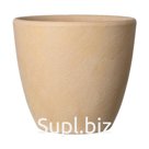 Замша бежевый бутон №9 кашпо