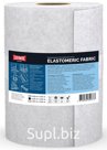 Elastomeric fabric reinforcing polyester fabric