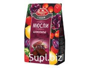 Мюсли "Вышний город" "Шоколатье" 5-злаков со льном, 300 гр.