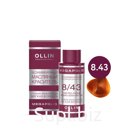 Краситель для волос Ollin Professional Megapolis, безаммиачный, масляный, тон 8/43