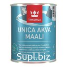 Краска для окон и дверей UNICA AKVA MAALI C полуглянцевая 0,9 л