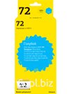 IC-H9371 Картридж T2 №72 для HP Designjet T610/T620/T770/T790/T1100/T1200/T1300/T2300, голубой