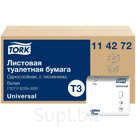 Туалетная бумага Tork Universal листовая однослойная 250 листов 1/40