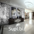 Гибкий мрамор НЕРО размером 280х140 см