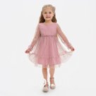 Платье сетка KAFTAN, размер 30 (98-104 см), розовый