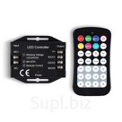 Контроллёр Ambrella для светодиодных лент RGB с радио пультом 2.4G 24A 12V 288W/ 24V 576W GS11351 (CR2025)