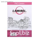 Обложки 100 штук Lamirel Transparent A4, PVC, синие, 150 мкм LA-78780