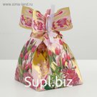 Подарочная коробка "Комплимент", трюфель, сборная, 15 х 15 х 25 см, микс