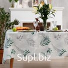 Скатерть «Доляна» Tropics, 144×250 см, 100% хлопок, 164 г/м²