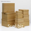 Набор коробок 10 в 1 "Стразы", 32,5 х 27,5 х 15 - 20,5 х 15,5 х 9,5 см