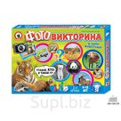 ИГРА НАСТОЛЬНАЯ. ФОТОВИКТОРИНА "В МИРЕ ЖИВОТНЫХ" в кор.12шт