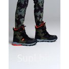 Ботинки для мальчиков PlayToday, размер 36, цвет чёрный, серый, оранжевый