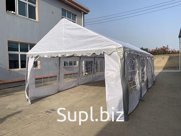 65592852, Торговая палатка Sundays Party 4x8 (белый/серый)